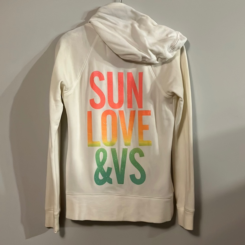 Lightweight Victoria’s Secret Zip Up Hoodie